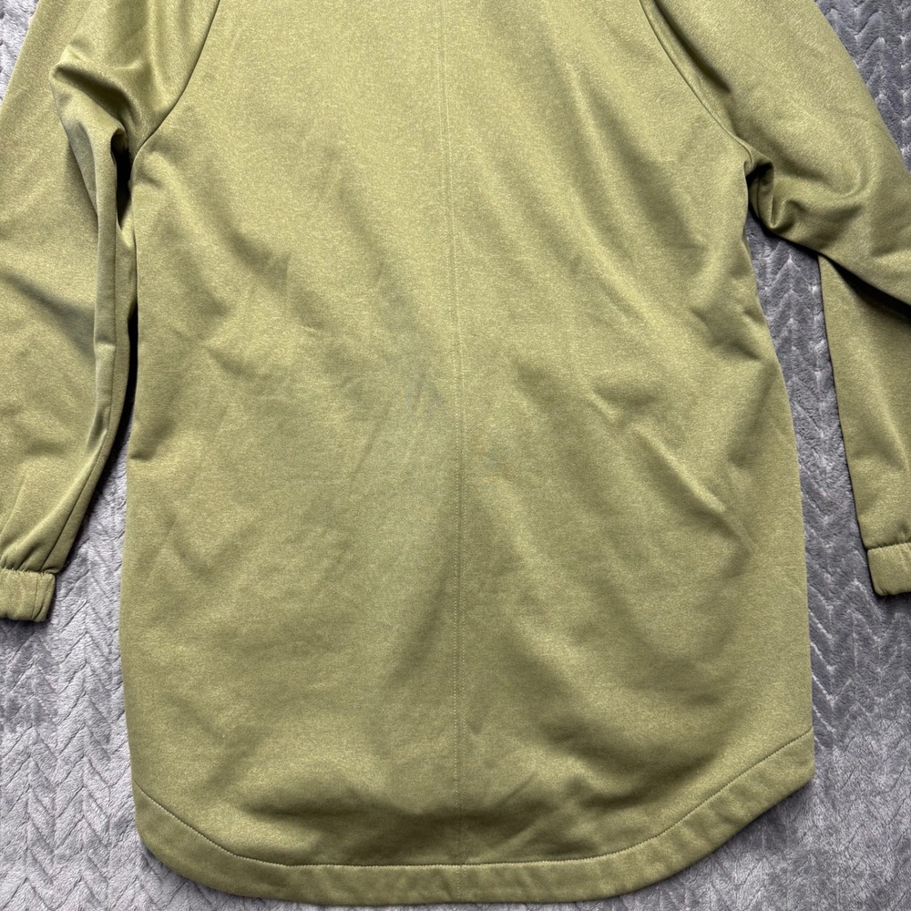 The North Face Full Zip Hoodie M Green Fleece Lined Hooded Jacket (2098) - Picture 9 of 15